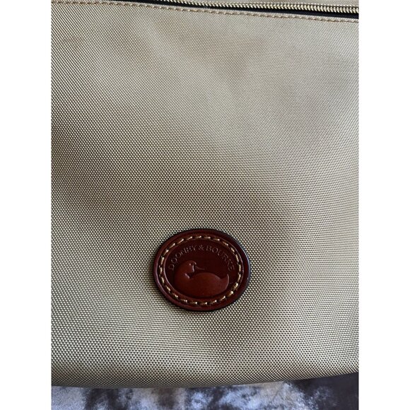 DOONEY & BOURKE CROSSBODY CANVAS TAN BAG SEE PHOTOS , VERY NICE GREAT4/TRIPS - Picture 9 of 16